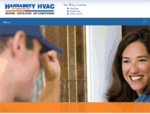Tablet Screenshot of hannabery.com